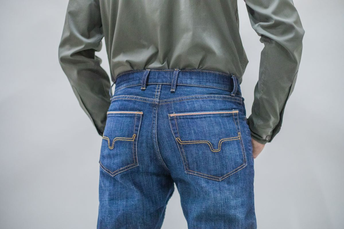 Kimes Ranch Men's Classic Roger Bootcut Jeans in Indigo Shade