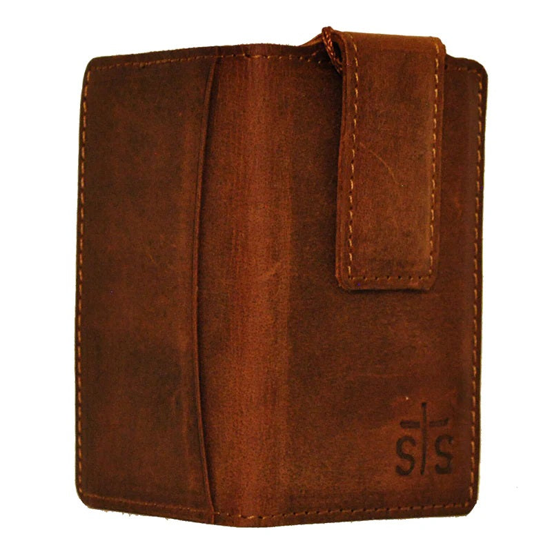 Brown Men's Foreman Money Clip by Carroll Companies - STS Branded