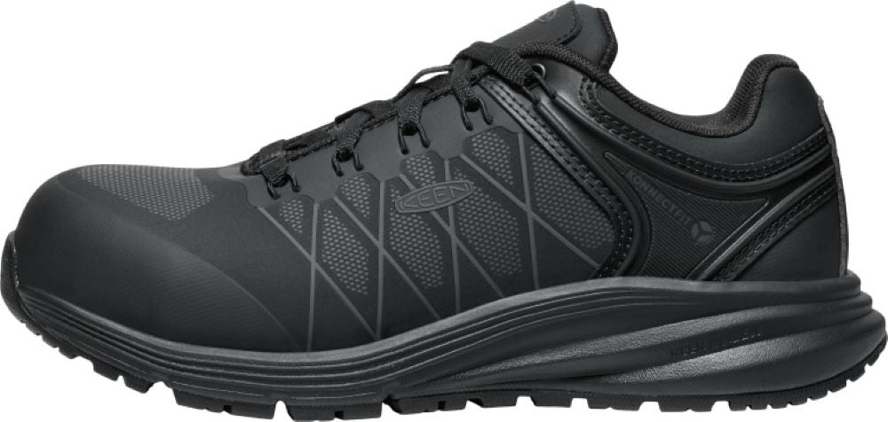 Keen Utility Women's Black/Raven Vista Energy XT EH Comp Toe Work Shoes