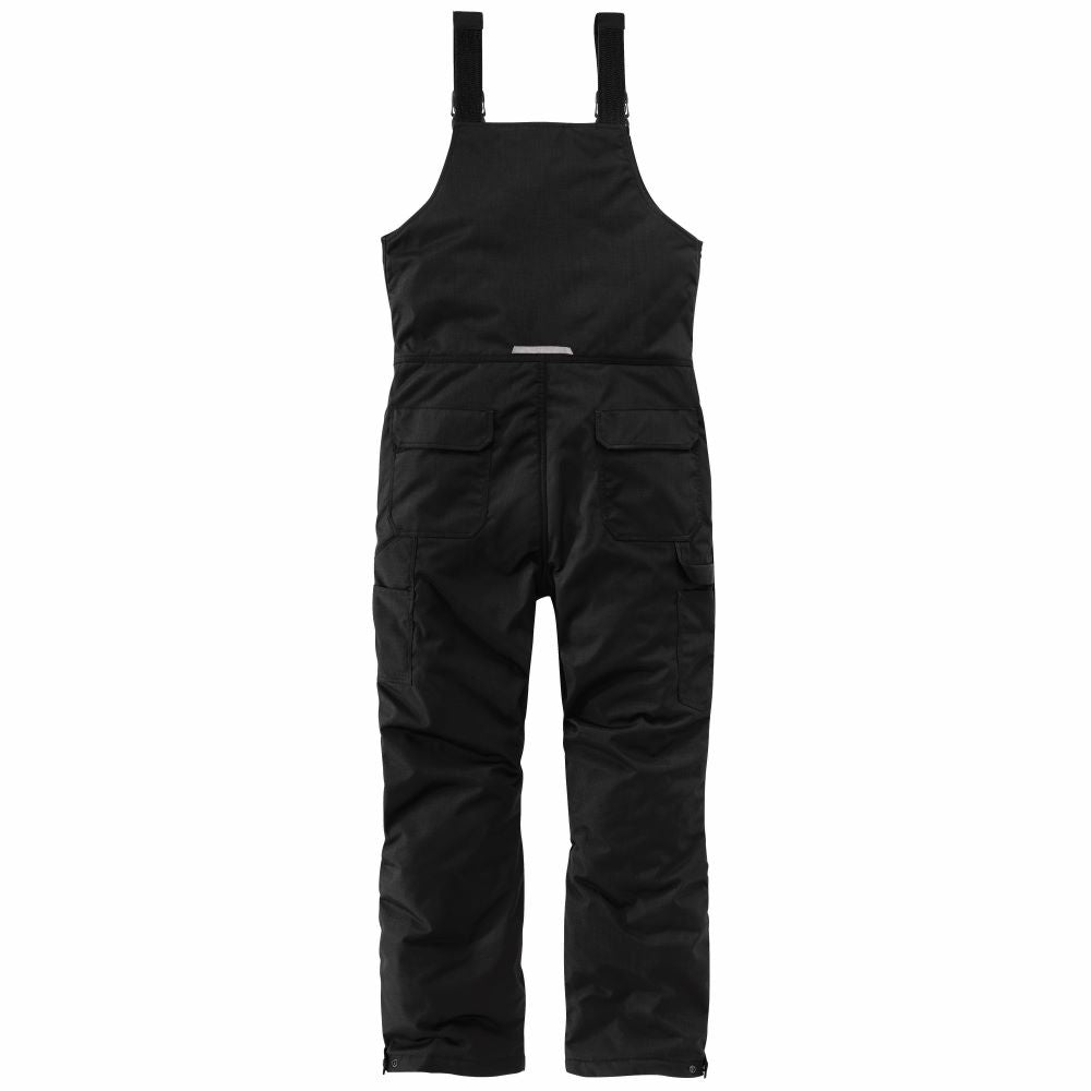 Carhartt Men's Black Yukon Extremes Insulated Bib Overalls for Cold Weather