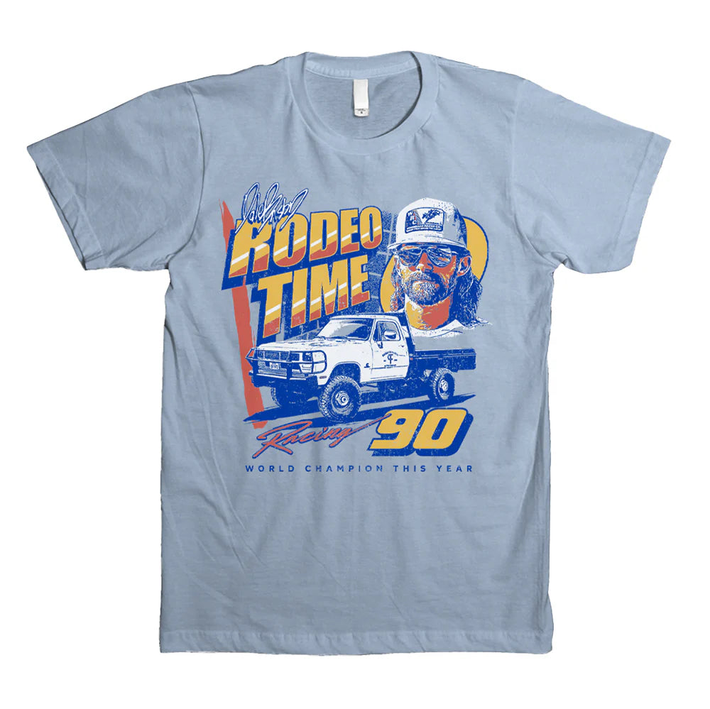 Men's Grey Dale Brisby Athletic Racing T-Shirt