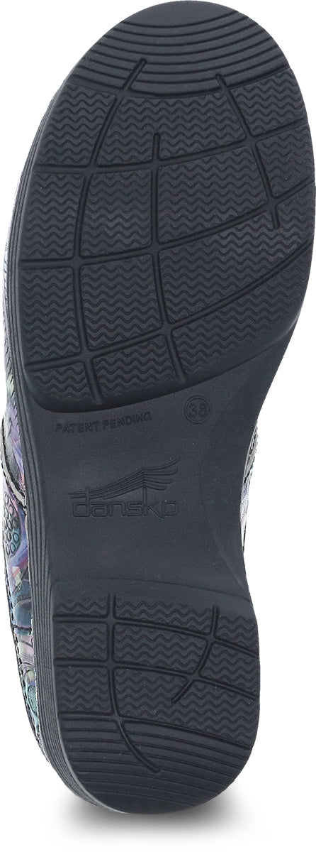 Dansko Women's Lightweight LT Pro Watercolor Tooled Clogs
