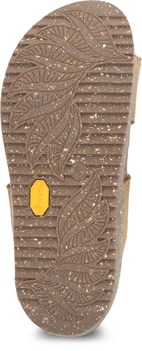 Dansko Women's Dayna Slide Sandals in Tan Suede