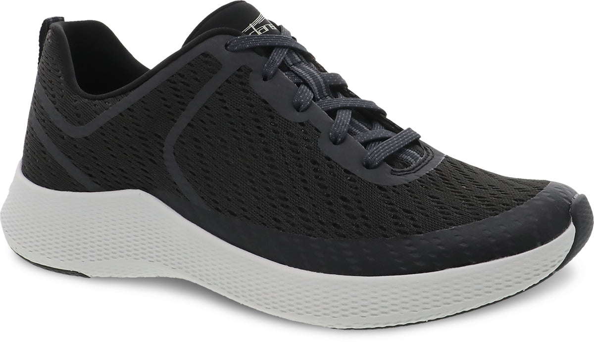 Dansko Women's Comfortable Black Mesh Sky Sneakers