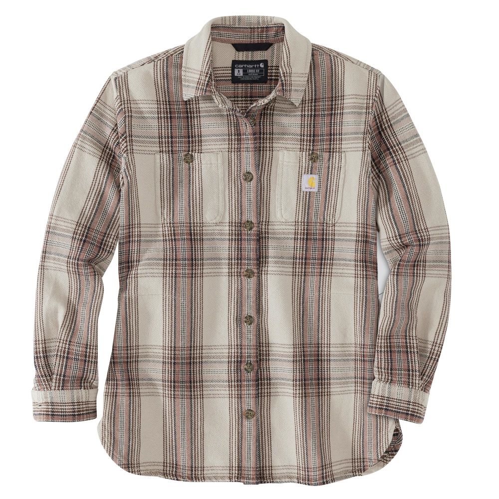 Carhartt Women's Nutmeg Heavyweight Oversized Twill Overshirt