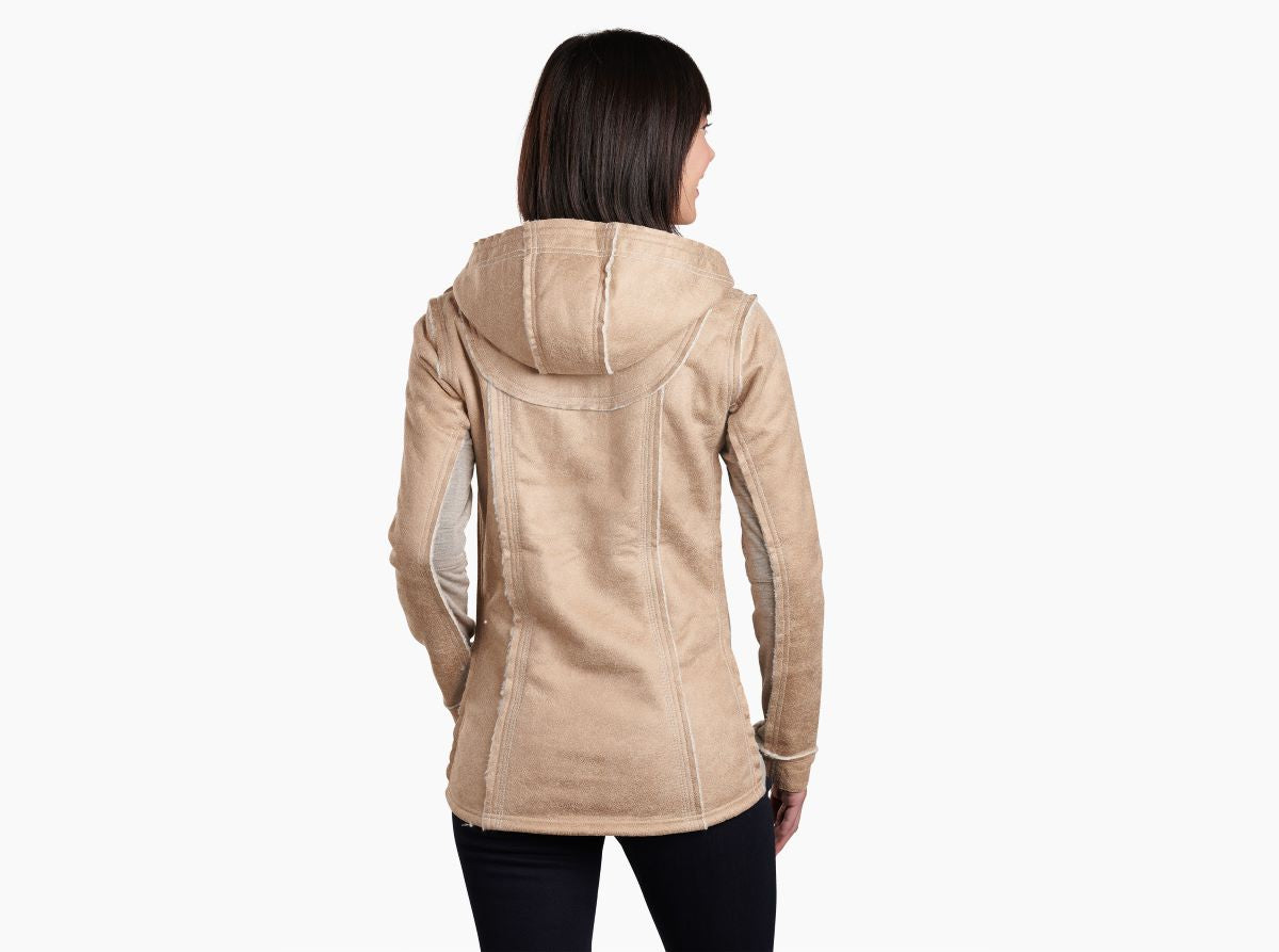 Kuhl Women's Almond Dani Sherpa Jacket - Cozy and Stylish