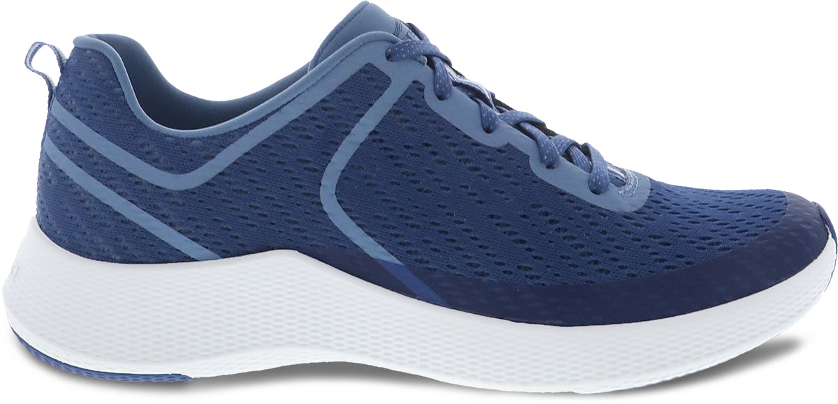 Dansko Women's Stain - Resistant Sky Blue Mesh Sneakers