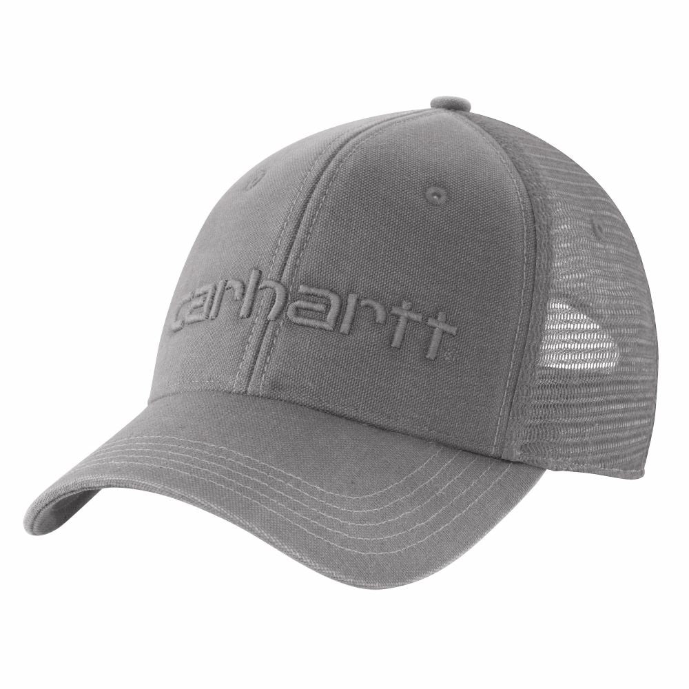 Carhartt Men's Stylish Asphalt Canvas Mesh-Back Logo Graphic Baseball Cap