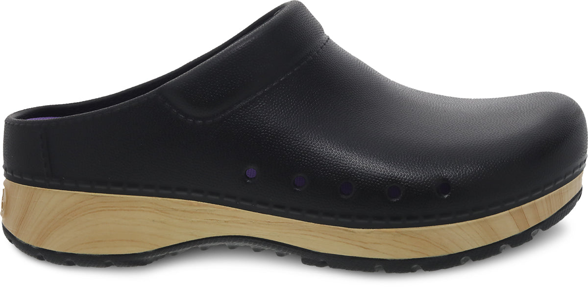 Dansko Women's Comfortable Black EVA Kenton Kane Clogs for All-Day Wear