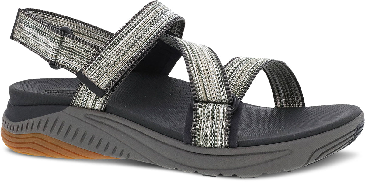Dansko Women's Black Multi Rayna Sandals for Summer