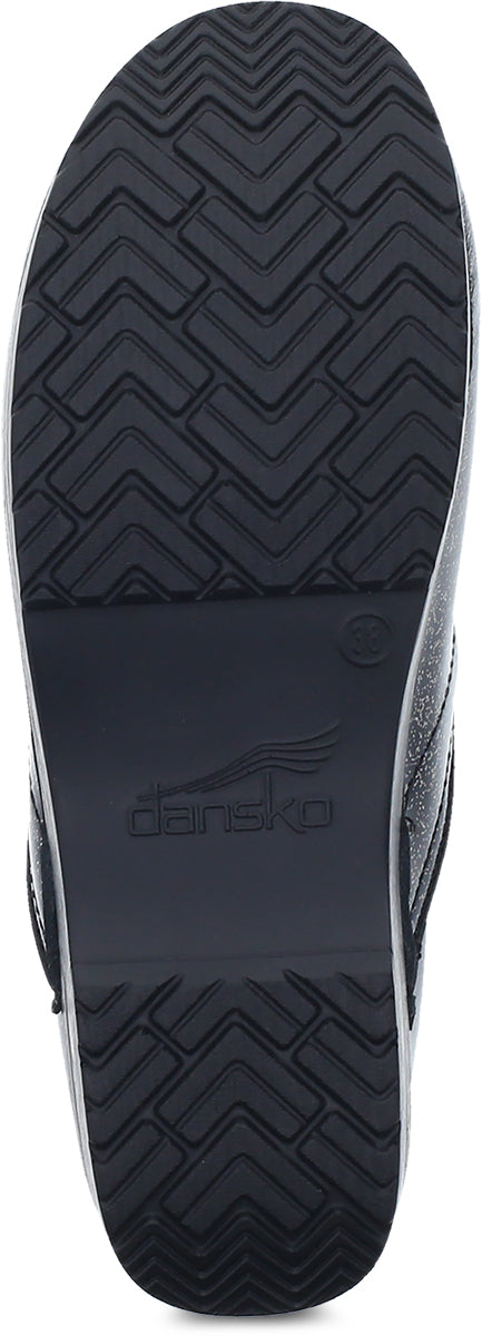 Dansko Women's Glitzy Patent Professional Clogs - Ideal Footwear for Healthcare Workers