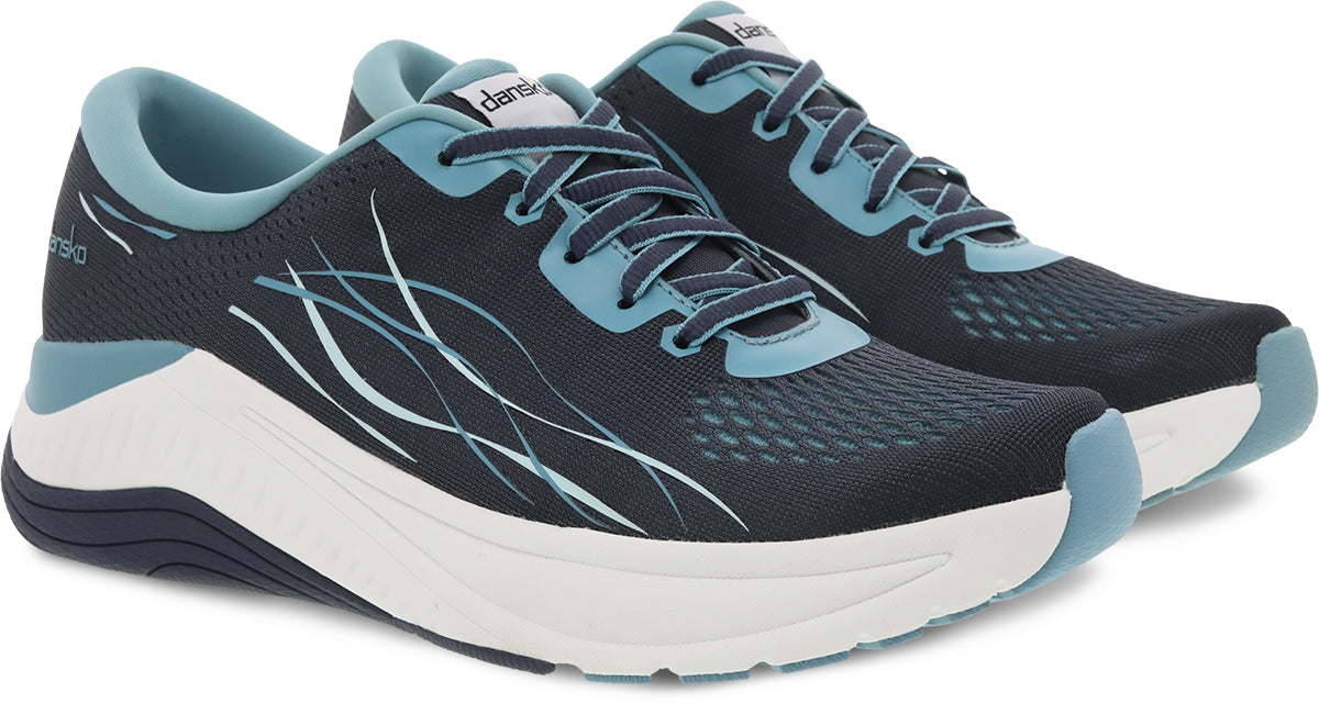 Dansko Women's Pace Mesh Walking Shoes - Navy Blue