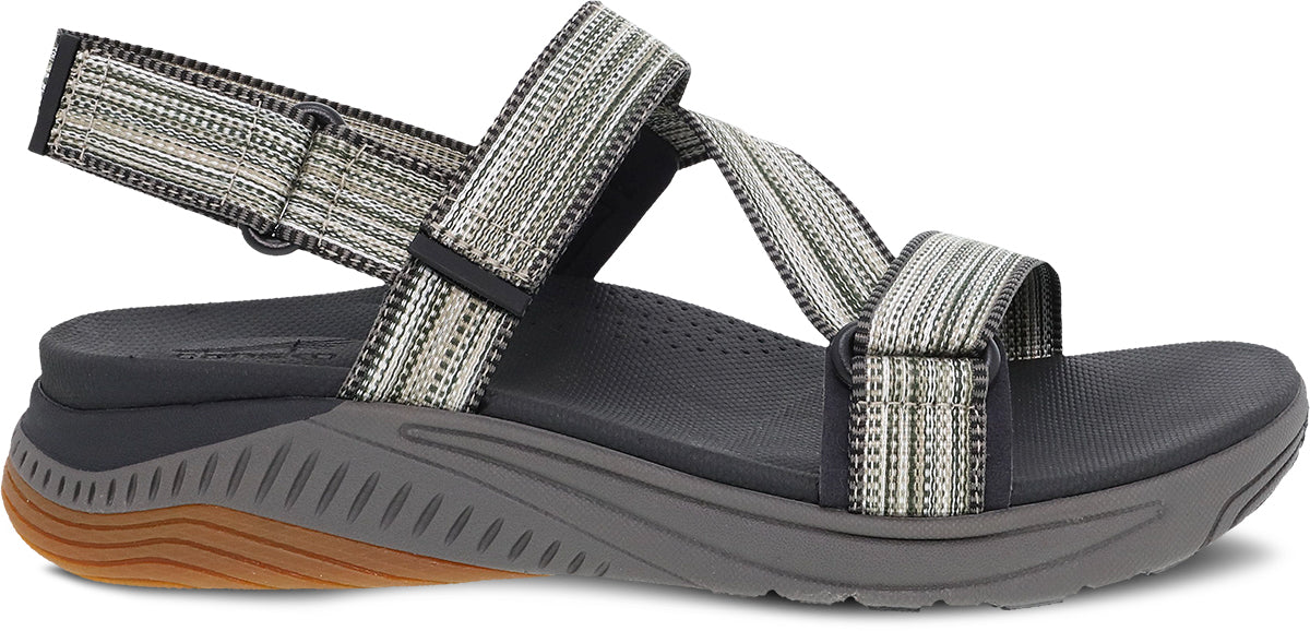 Dansko Women's Black Multi Rayna Sandals for Summer