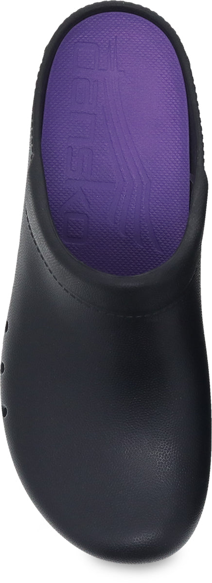 Dansko Women's Comfortable Black EVA Kenton Kane Clogs for All-Day Wear
