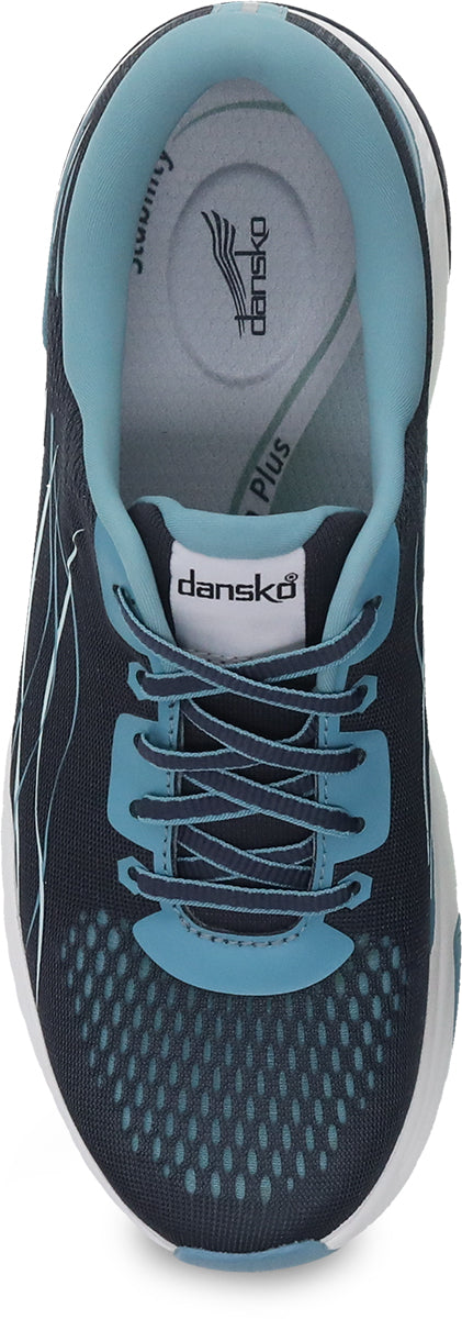 Dansko Women's Pace Mesh Walking Shoes - Navy Blue