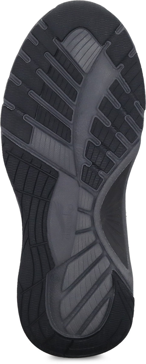 Dansko Women's Black and Grey Pace Mesh Walking Shoes