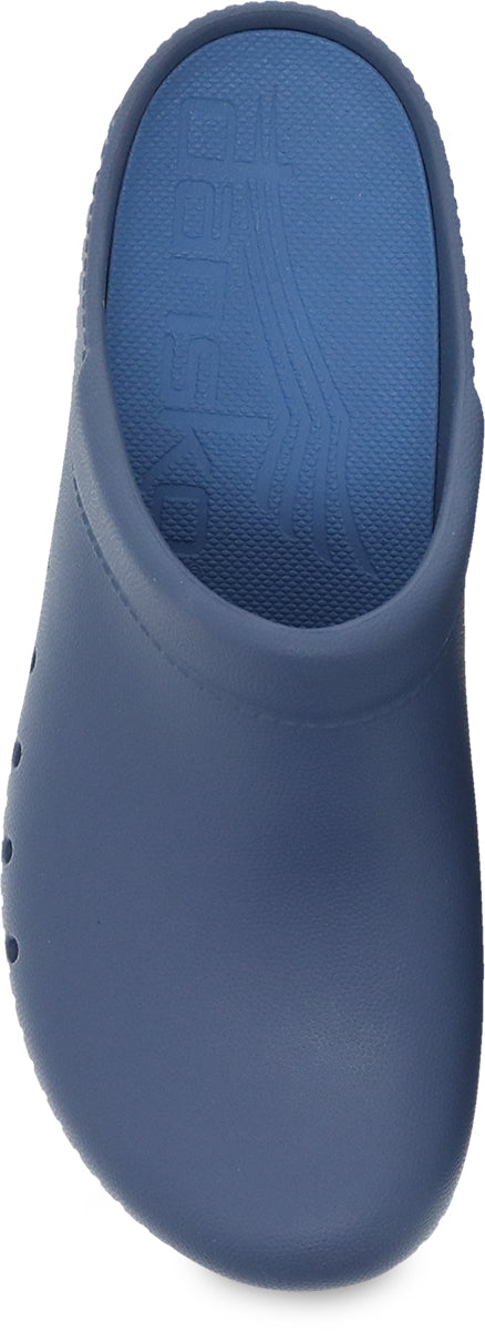 Dansko Women's Comfortable Blue Molded Kenton Kane Clogs for All Seasons
