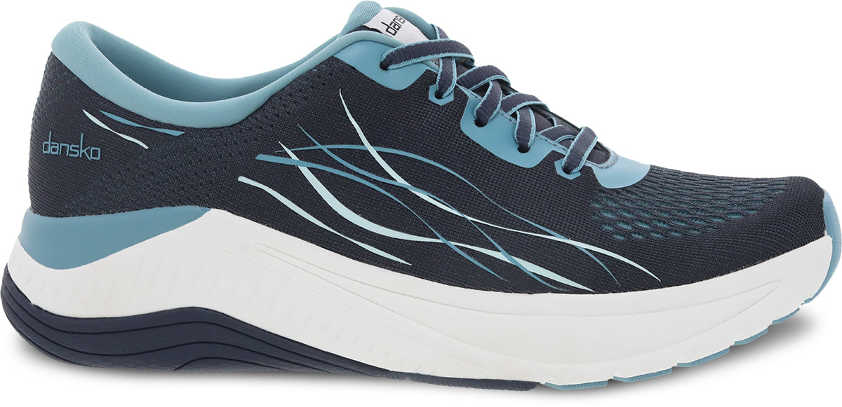 Dansko Women's Pace Mesh Walking Shoes - Navy Blue