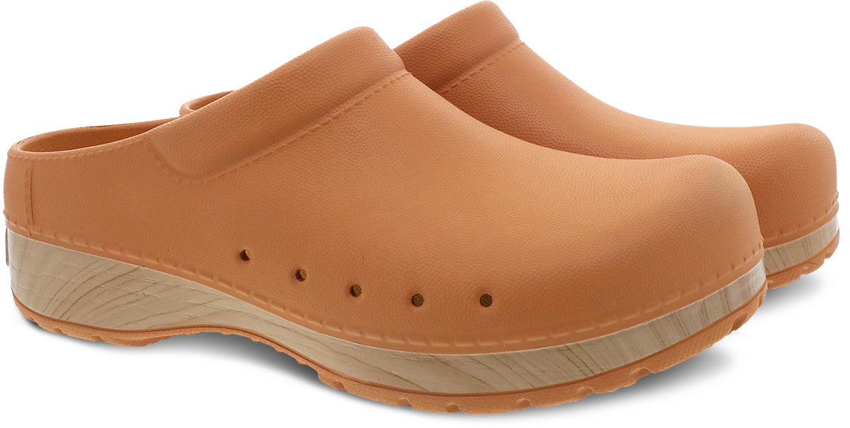 Dansko Women's Comfortable Mango Molded Kenton Kane Clogs for All-Day Wear