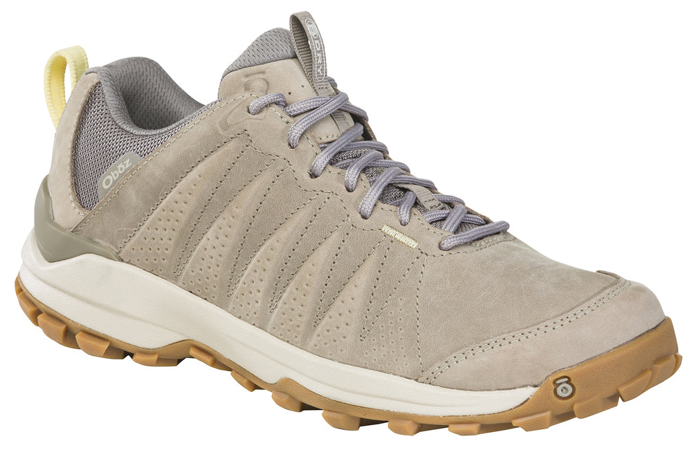 Oboz Women's Waterproof Low Hiking Shoes - Gravel Color