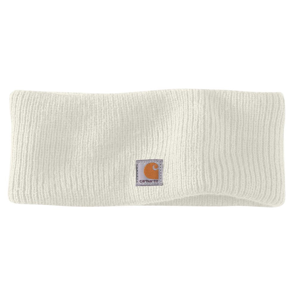 Carhartt Women's Winter White Soft Knit Headband for Cold Weather