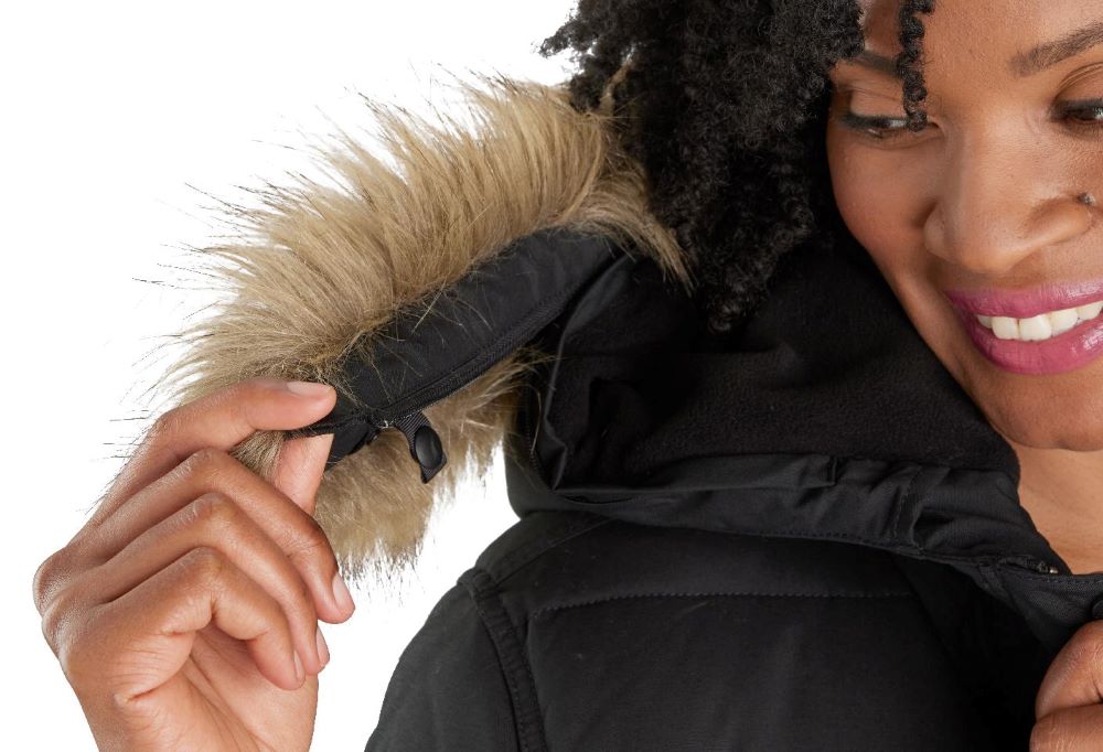 Carhartt Women's Relaxed Fit Insulated Montana Utility Coat in Classic Black Color