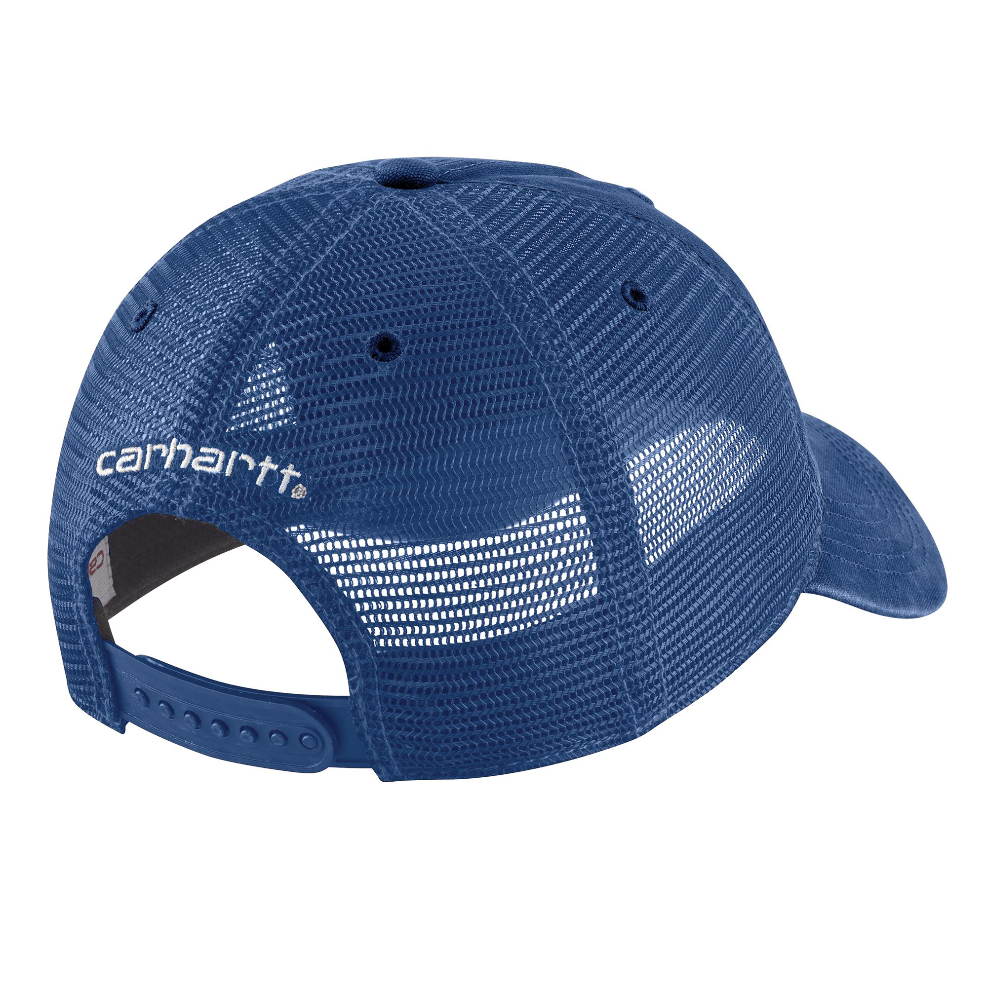 Carhartt Men's Adjustable Lakeshore Canvas Mesh-Back Sweat-Wicking Cap