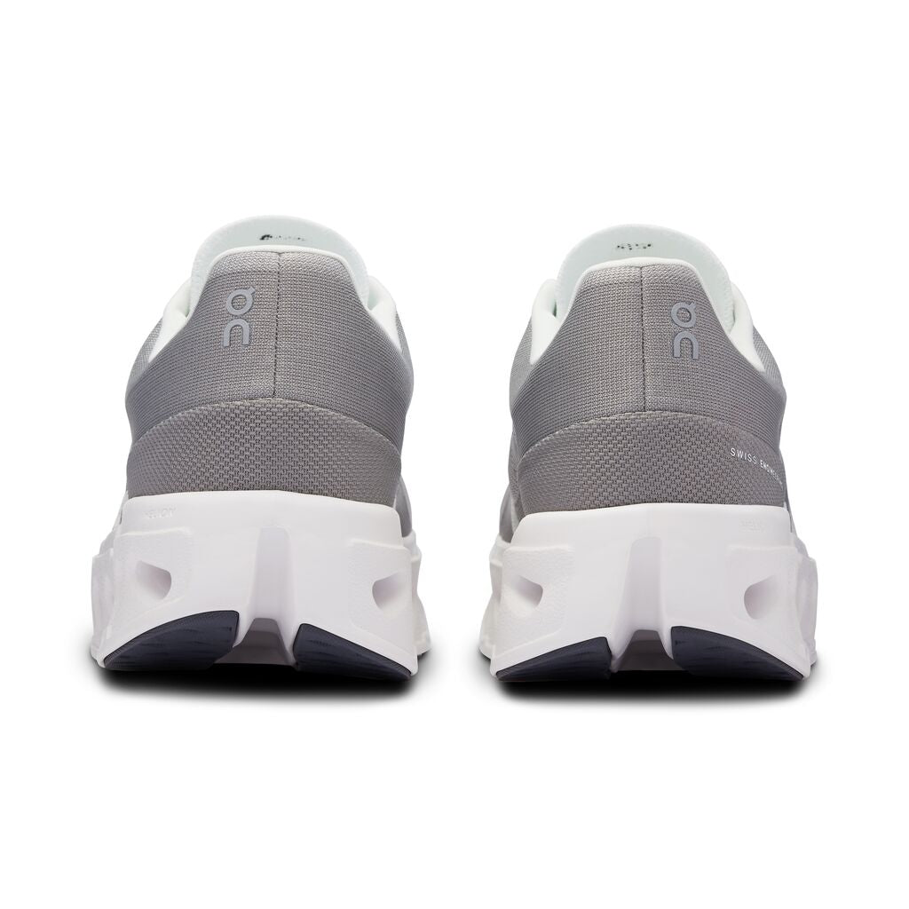 On Running Men's Athletic Road Running Shoes - Cloudeclipse in Alloy / White Color