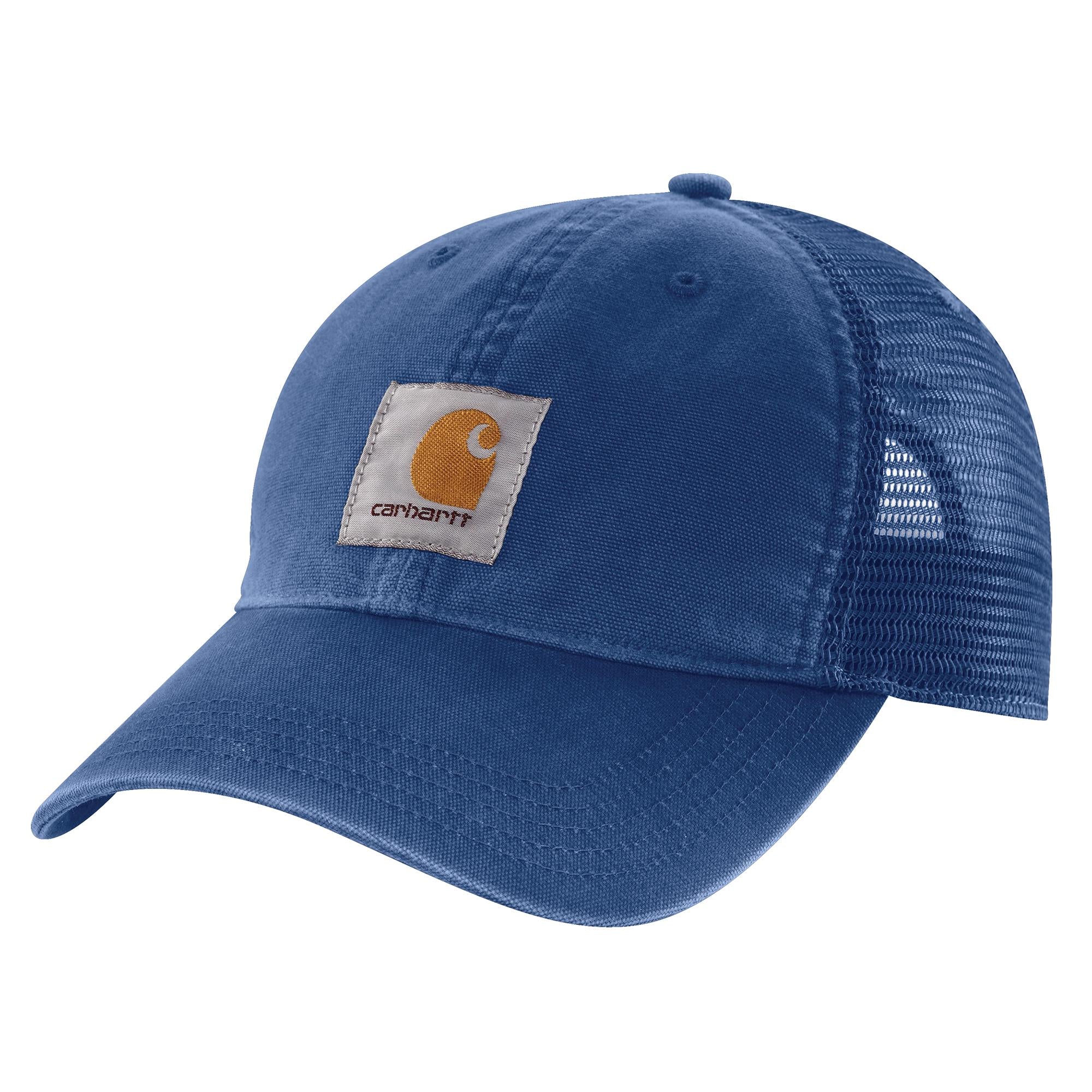Carhartt Men's Adjustable Lakeshore Canvas Mesh-Back Sweat-Wicking Cap