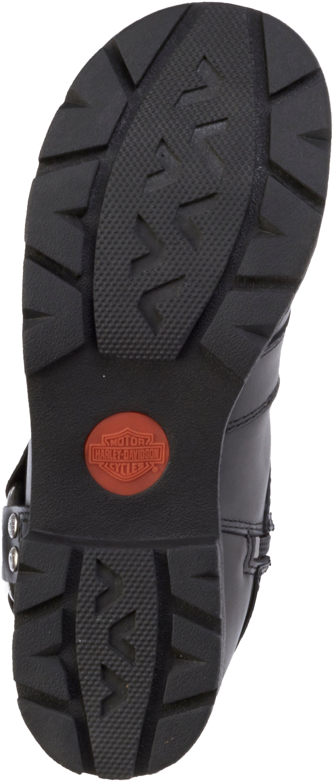 Black 'Harley Davidson' Women's 5.5-Inch Jocelyn Zip Boots with Premium Leather