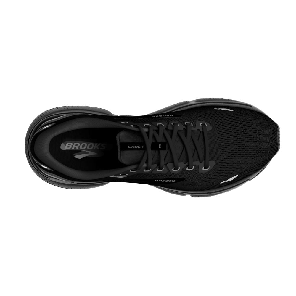 Brooks Women's Ghost 15 Running Shoes - Classic Black Color