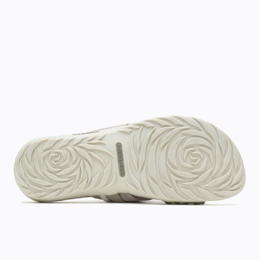 Merrell Women's Comfortable Terran 3 Cushion Post Summer Sandals in Moon Color