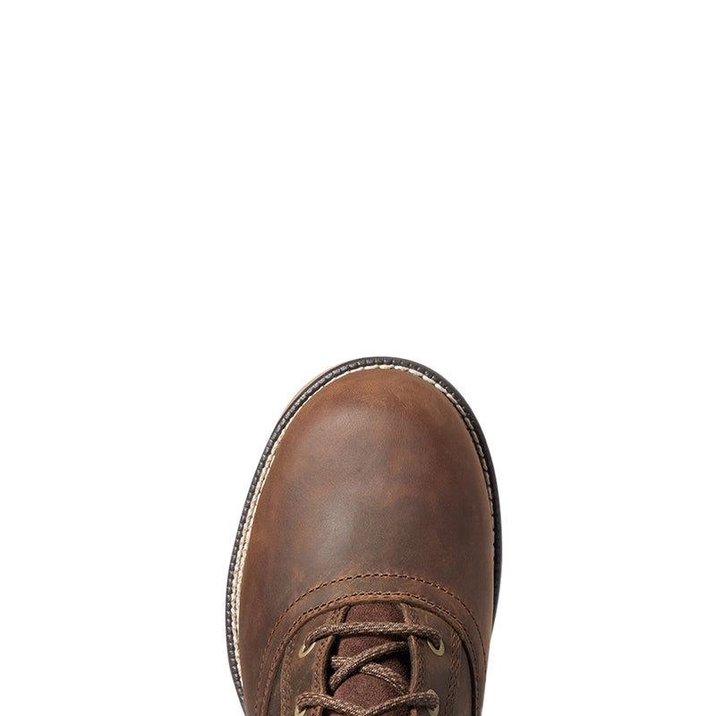 Ariat Women's Distressed Brown Anthem Round Soft-Toe All-Purpose Boots