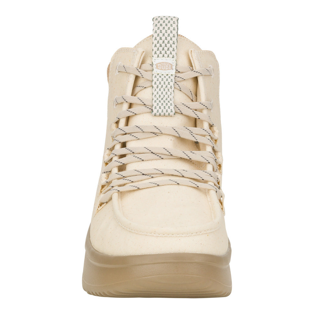 HEY DUDE Ivory Women's Comfortable Wendy Peak Apres Casual Shoes