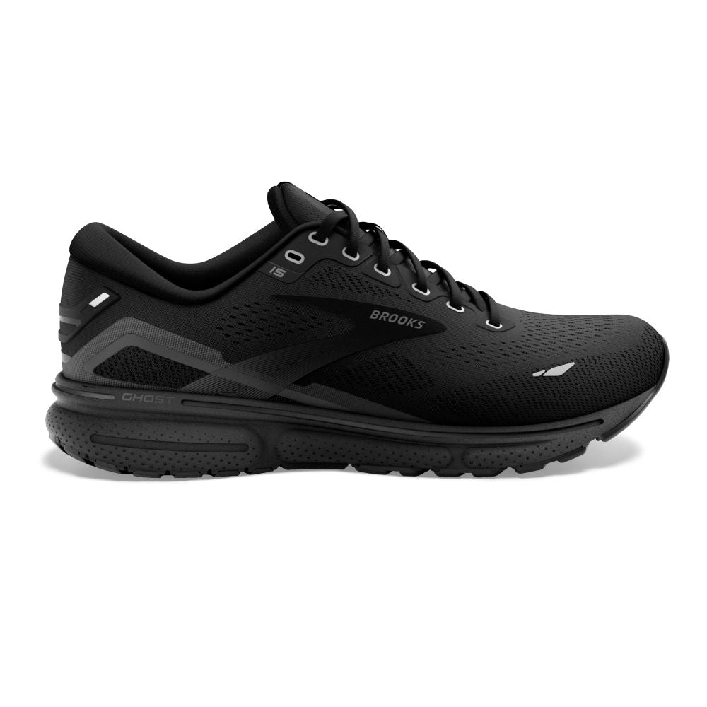 Brooks Women's Ghost 15 Running Shoes - Classic Black Color
