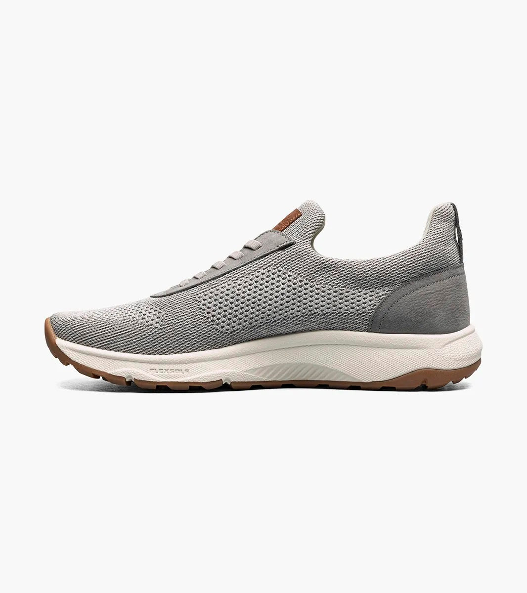Florsheim Men's Gray Satellite Knit Slip-On Comfort Sneakers