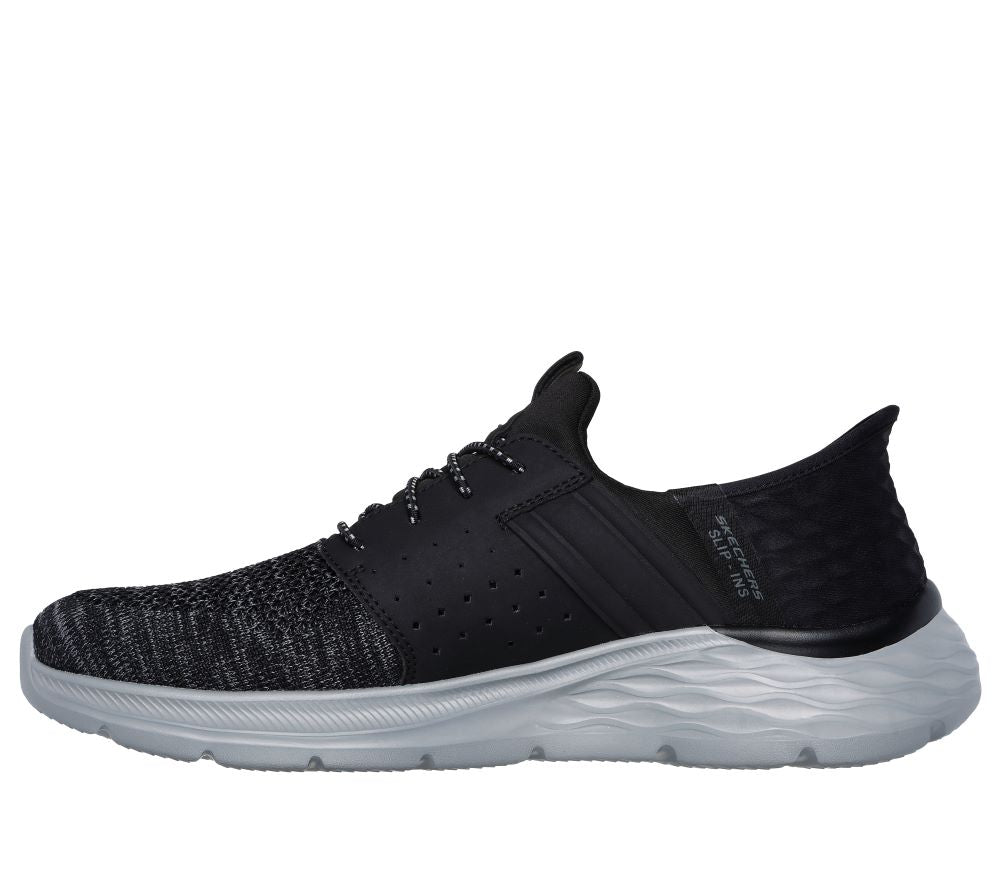 Skechers Men's Black Hands-Free Slip-on Casual Shoes - Garner-Newick