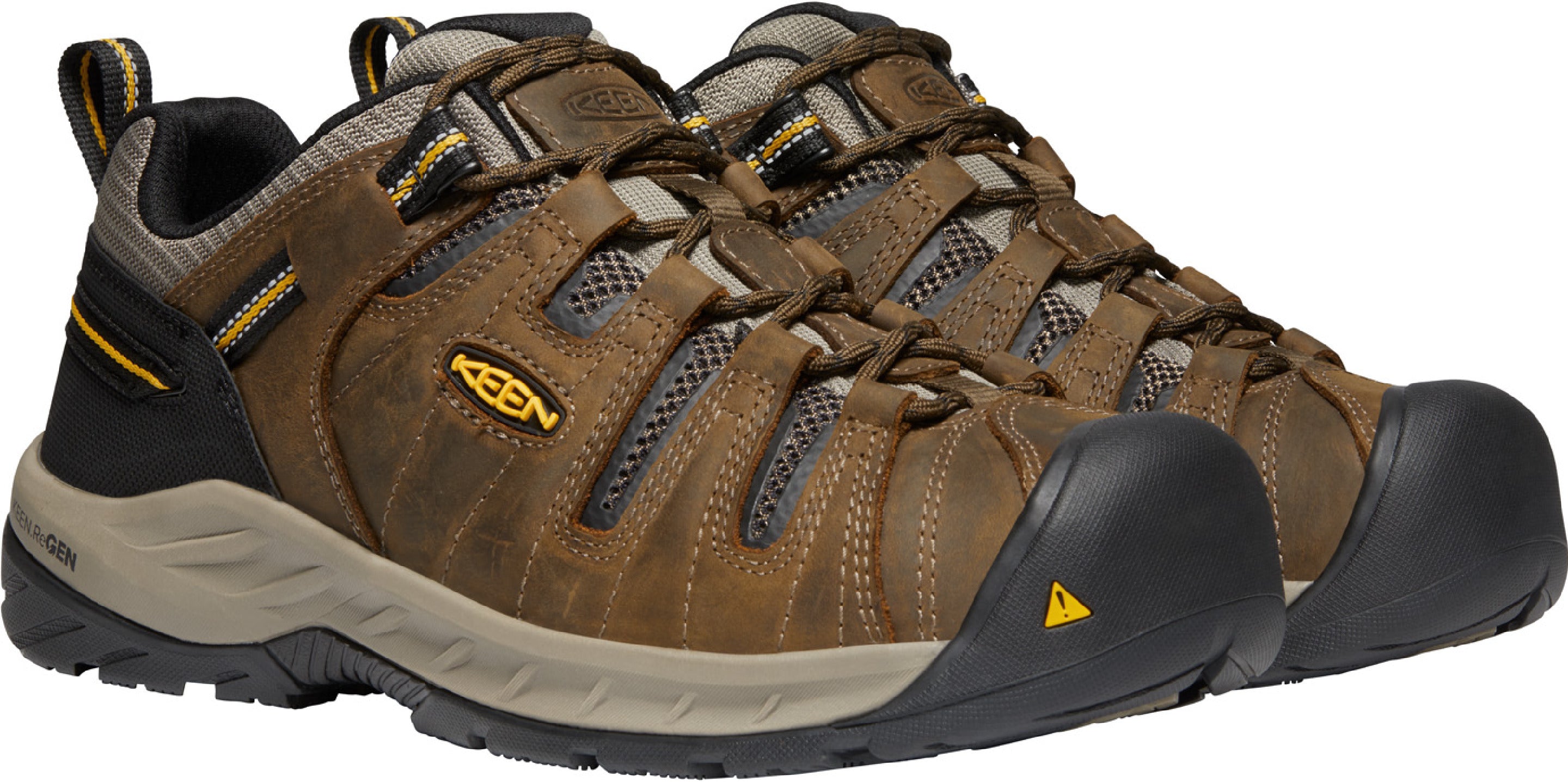Keen Utility Men's Reinvented Flint II EH Soft Toe - Cascade Brown/Golden Rod
